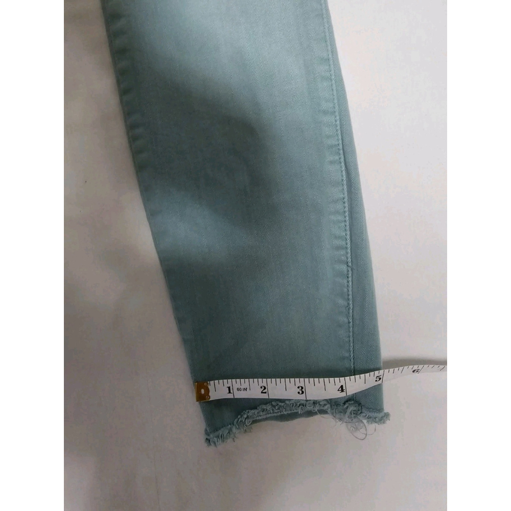 Nine West Women's Sage Green Blue Jeans Size 4 - Picture 8 of 16
